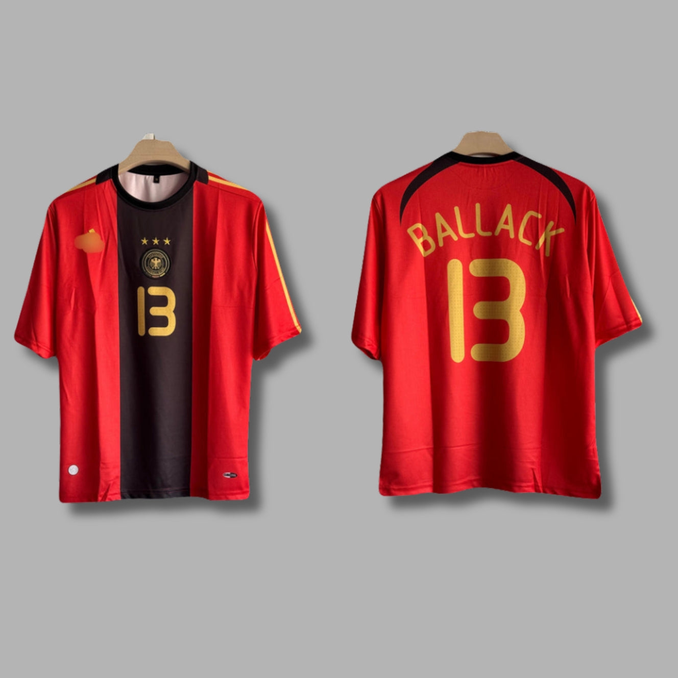 Germany 2006 Ballack Five Sleeve Embroidery | Jersey Kada
