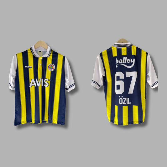 Fenerbehce Ozil Five Sleeve Collar Sublimation | Jersey Kada