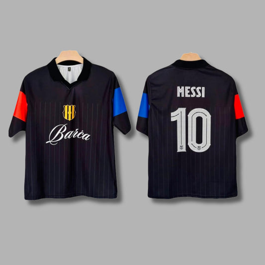Barcelona Messi Special Edition Five Sleeve Collar Sublimation - P2164 | Jersey Kada