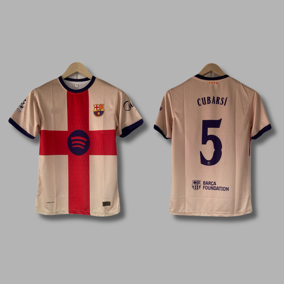 Cubarsi Barcelona 2026/27 special kit Half Sleeve sublimation jersey - P2539 | Jersey Kada