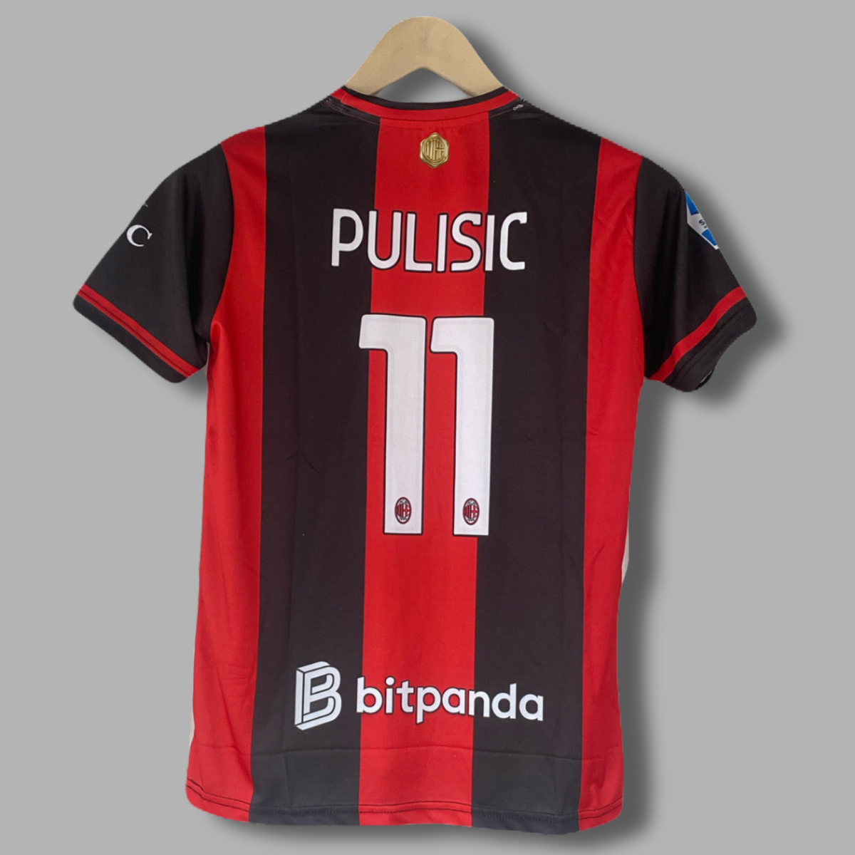 Pulisic Ac milan 2026/27 Season Kit Half Sleeve Sublimation -  P2333 | Jersey Kada