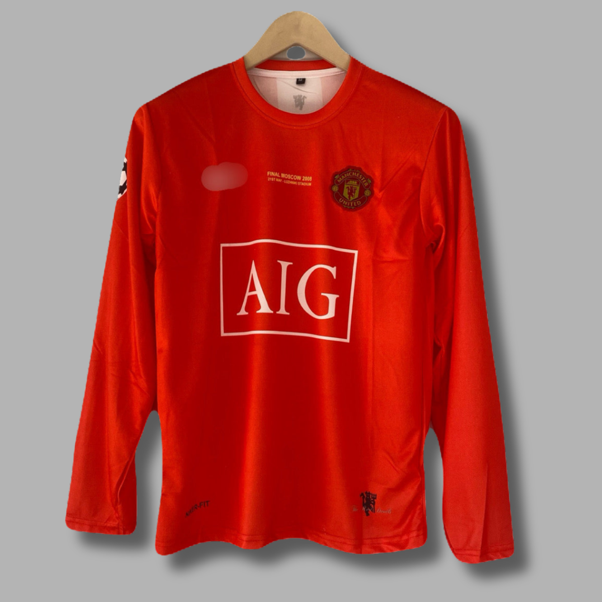 Ronaldo manchester united 2008 full sleeve embroidery - P2573 | Jersey Kada