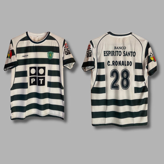Ronaldo Sporting 2001/03 Half Sleeve Sublimation - P288 | Jersey Kada