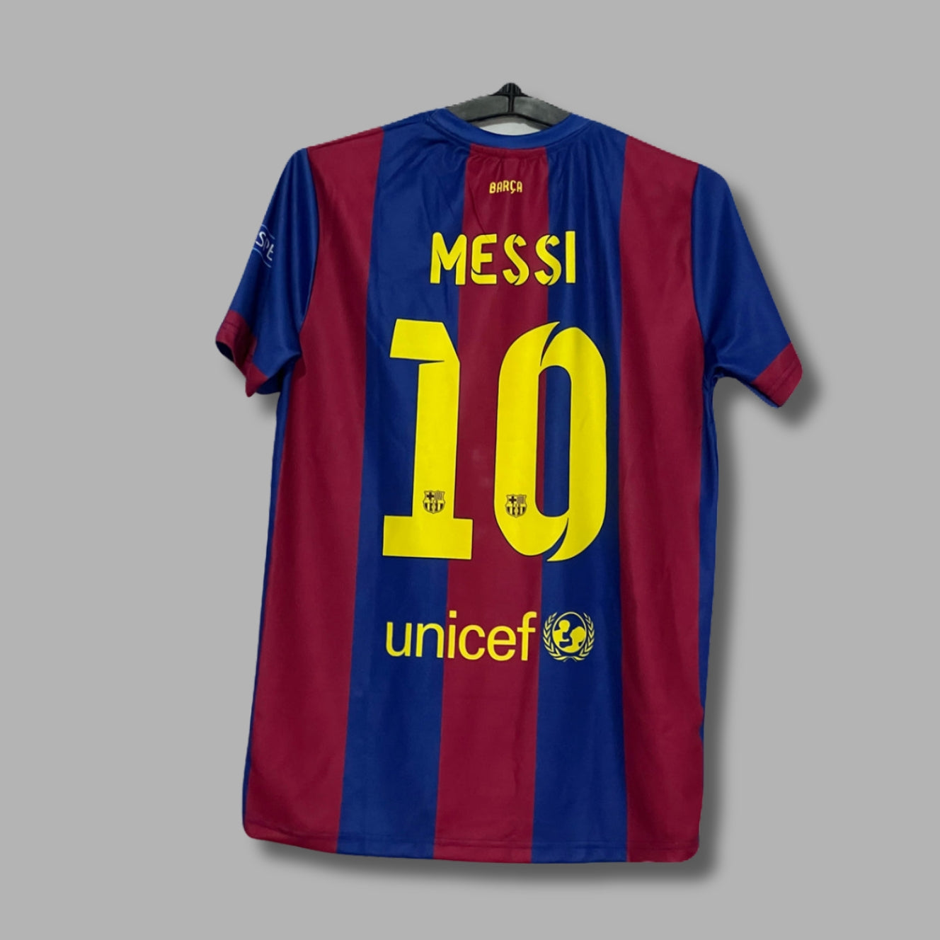 Barcelona 2015 Home Messi Half Sleeve Sublimation P20 | Jersey Kada