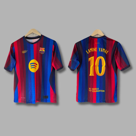 Yamal Barcelona 2026-27 Home Five Sleeve Sublimation - P2267 | Jersey Kada