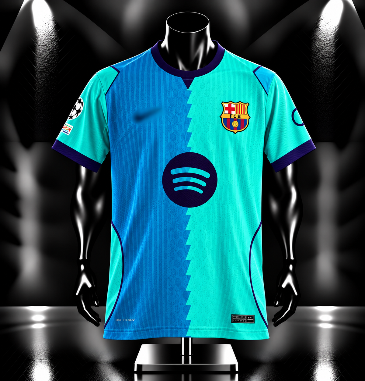 Lamine Yamal Barcelona Third 2026-27 Half Sleeve Sublimation-  P2316 | Jersey Kada