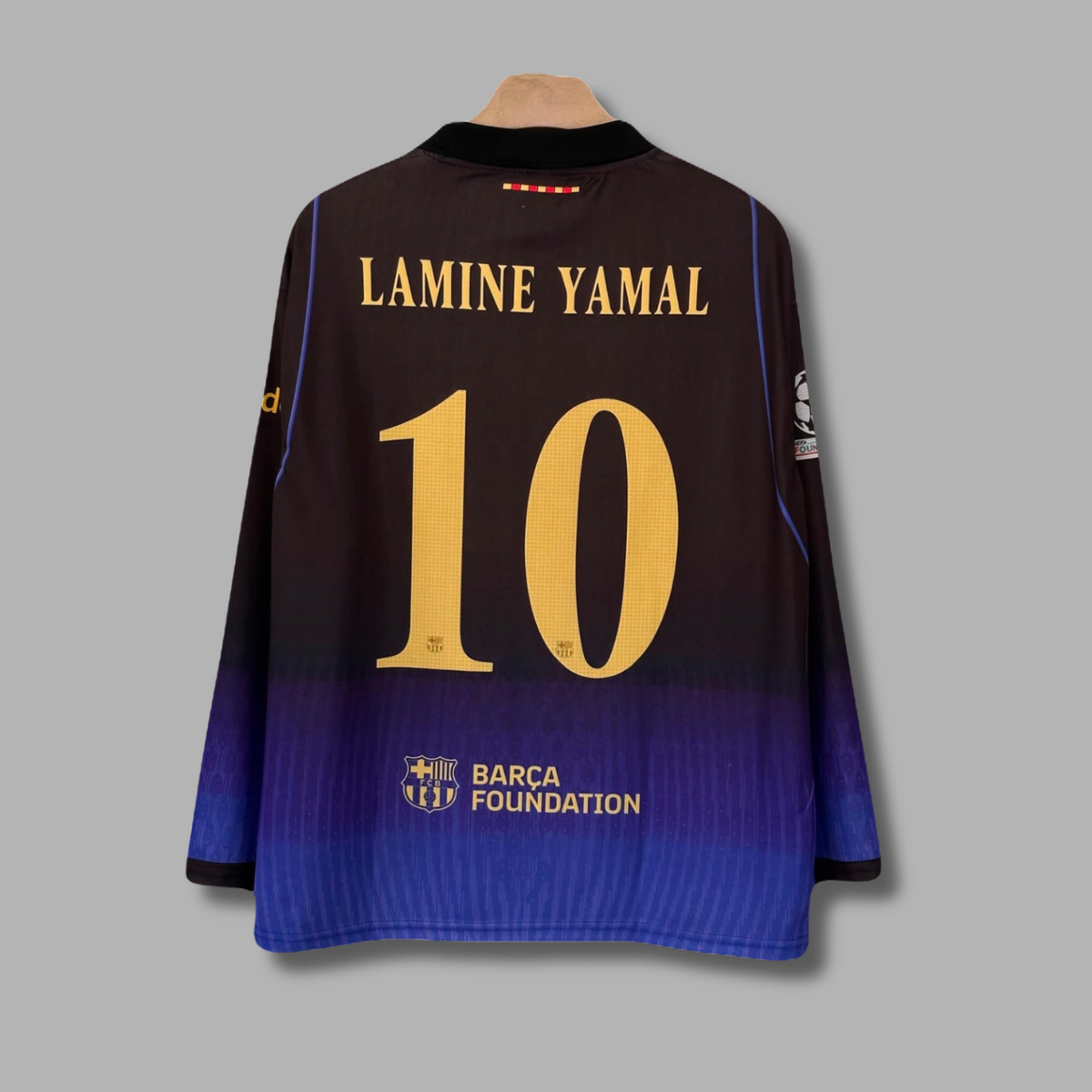 Yamal Barcelona 2026-27 Away kit full sleeve sublimation Jersey -P2535 | Jersey Kada