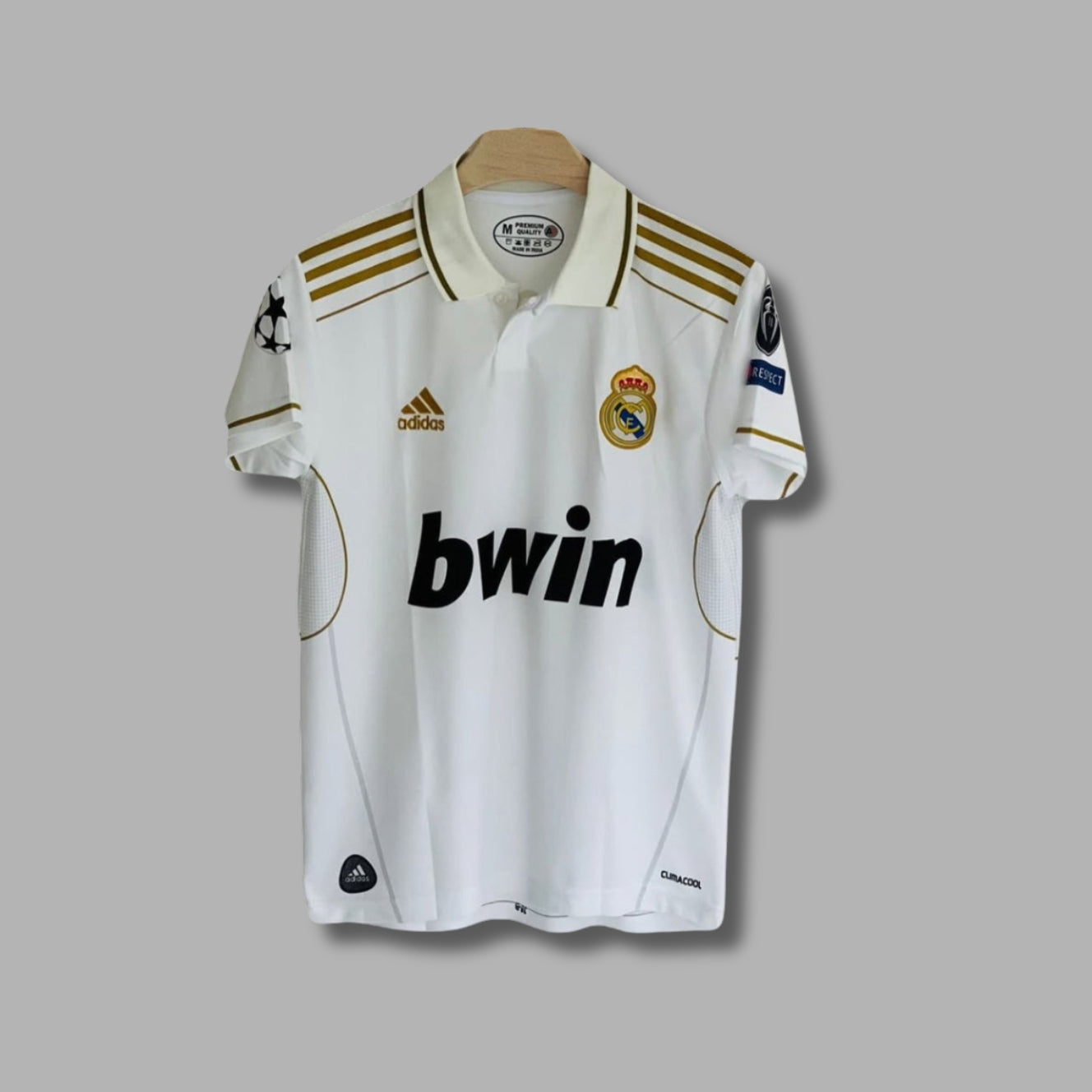 Real Madrid 2011/12 Home Jersey Ronaldo Half sleeve collar Sublimation-P409 | Jersey Kada