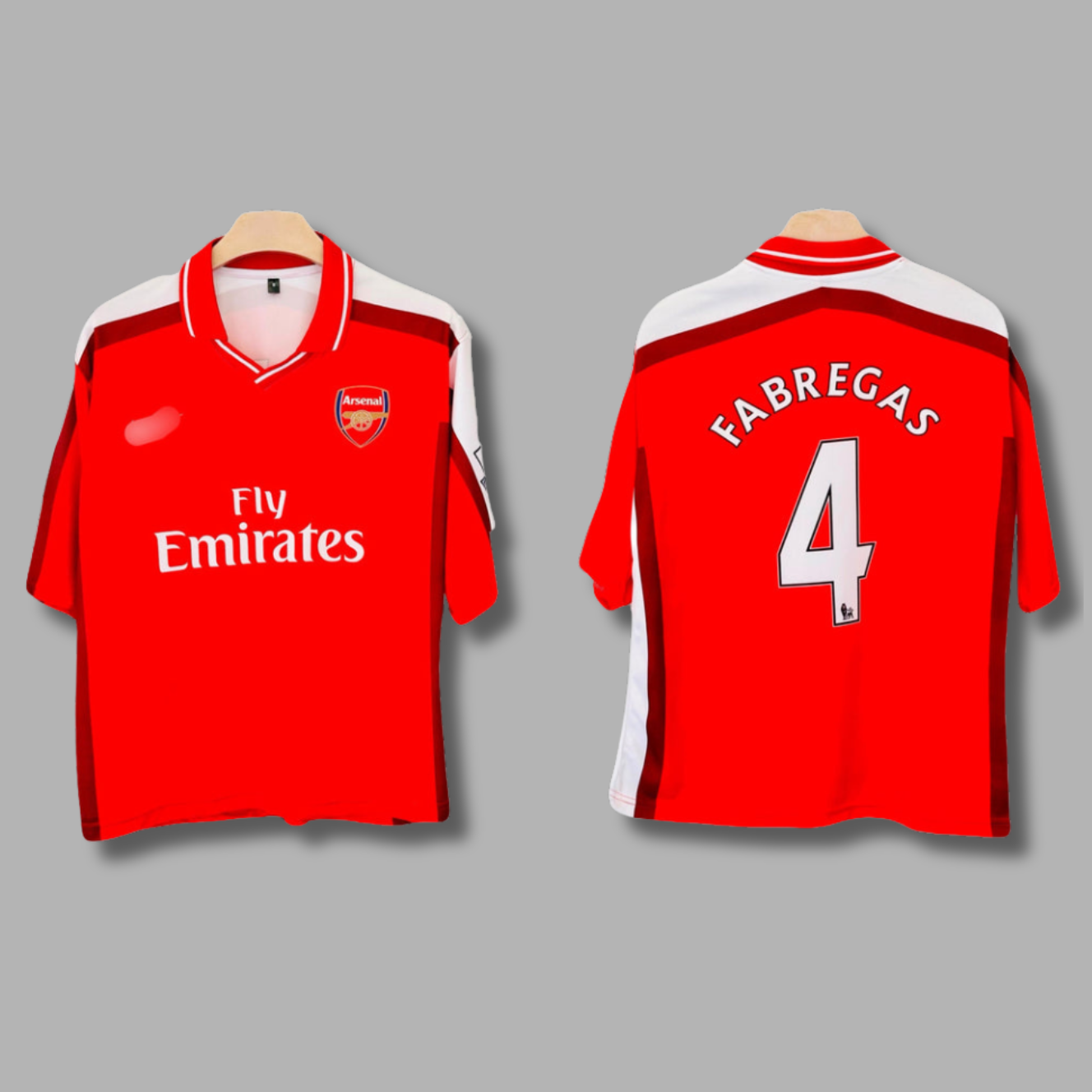 Fabregas Arsenal Five Sleeve Collar Sublimation- P2315 | Jersey Kada