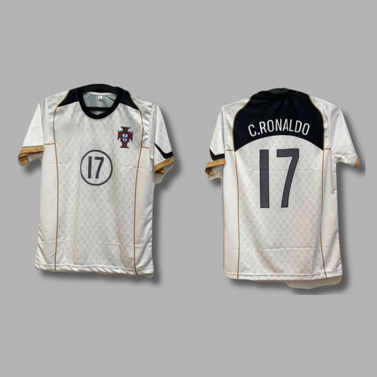Portugal 2004/05  Away kit Ronaldo Half Sleeve Sublimation - P287 | Jersey Kada