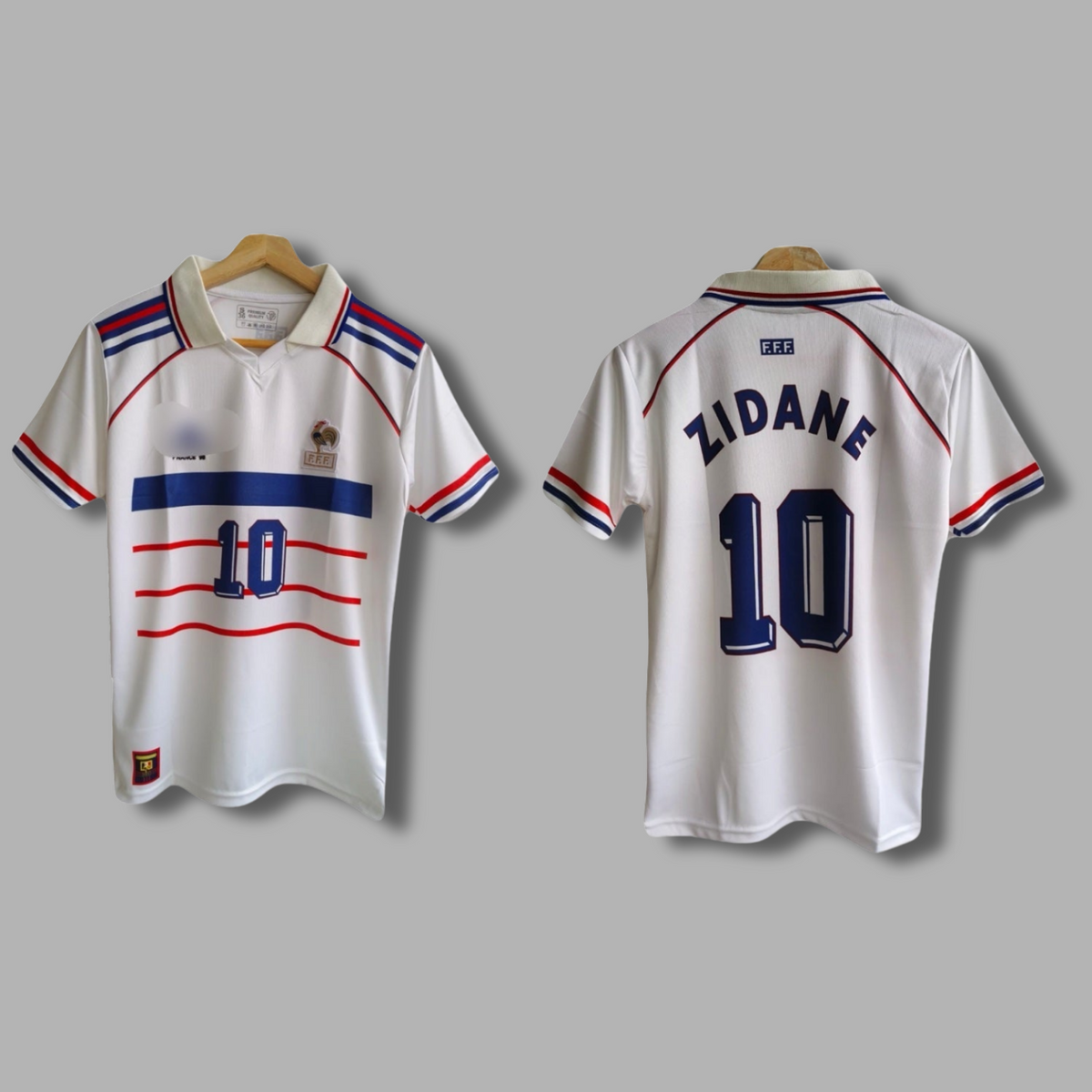 Best Retro jersey France 1998 World cup edition Collar type - p381 | Jersey Kada