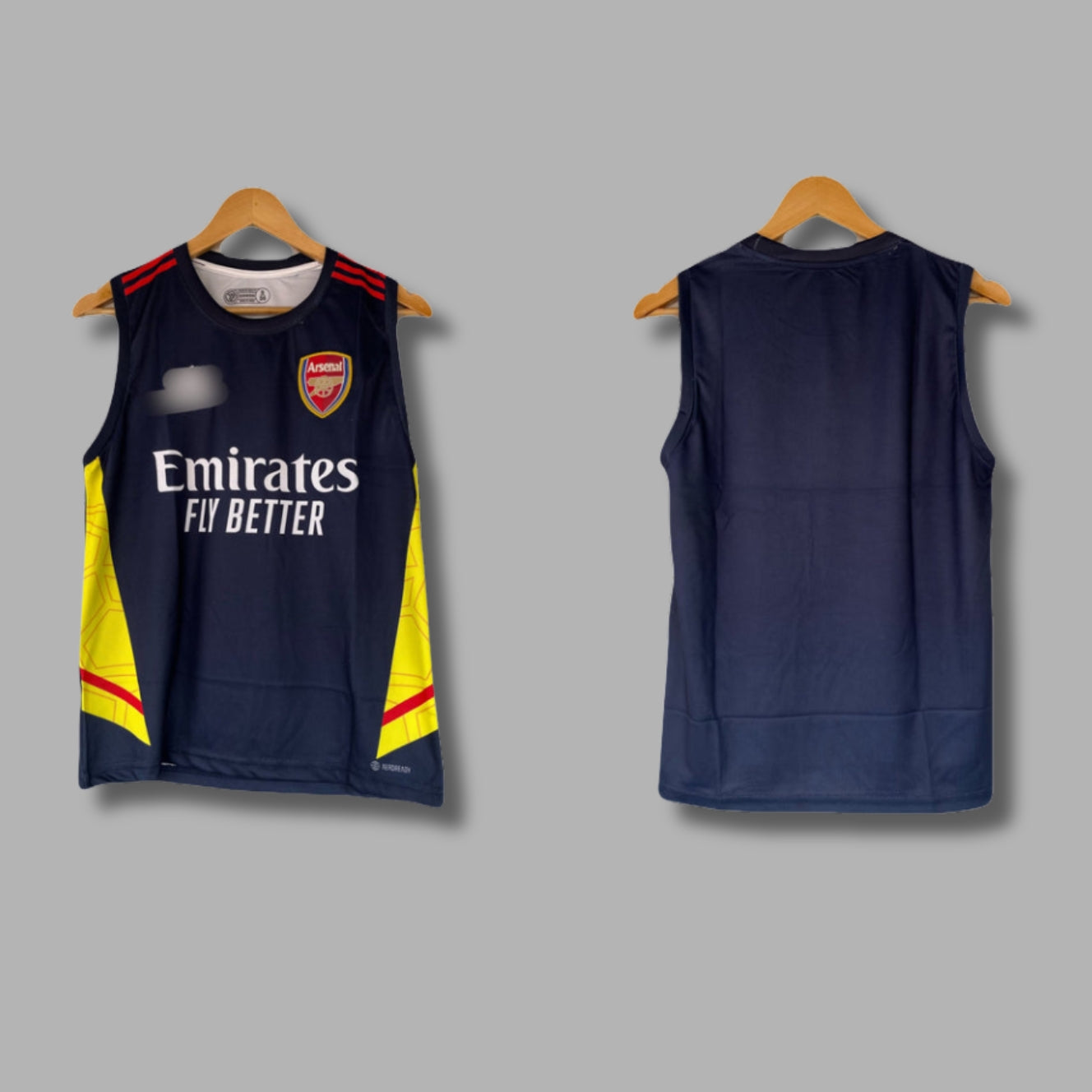 Arsenal Plane Back Bibs Embroidery P1563 | Jersey Kada