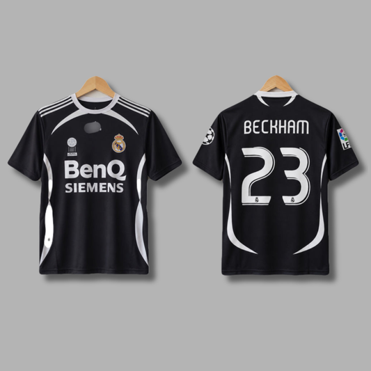 Beckham Real Madrid 2004 Away Half Sleeve Embroidery | Jersey Kada