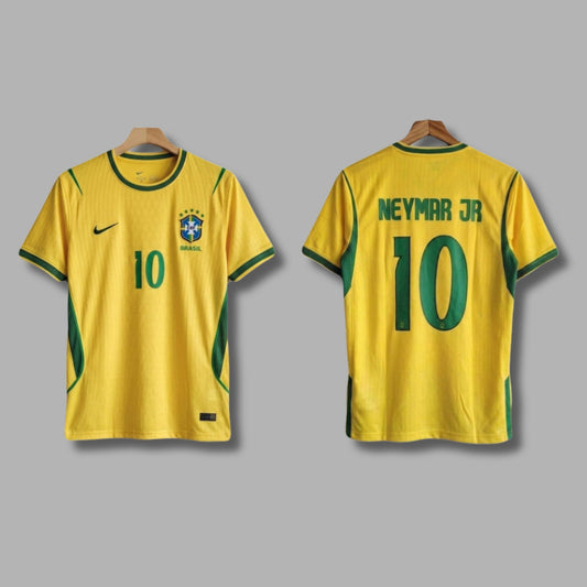 Brazil 2024/25 Neymar Half Sleeve Embroidery | Jersey Kada
