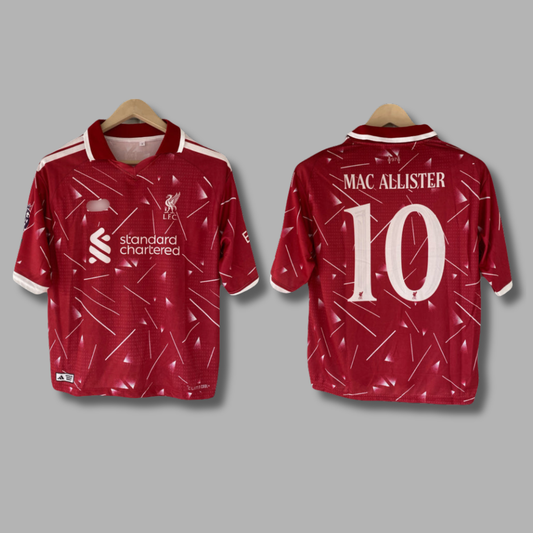 Mac Alister Liverpool 2026/27 Home Five Sleeve Collar Sublimation- P2235 | Jersey Kada