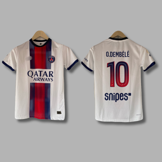 Dembele PSG 2026/27 Away Half Sleeve Sublimation - P2185 | Jersey Kada