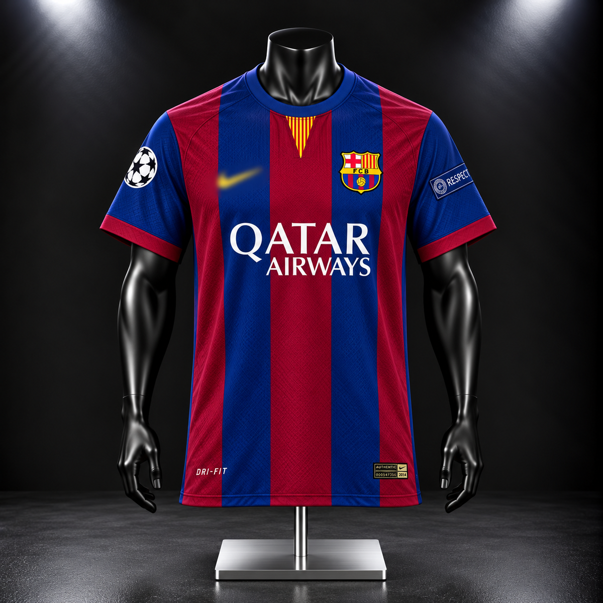 Barcelona 2015 Home Messi Half Sleeve Sublimation P20 | Jersey Kada