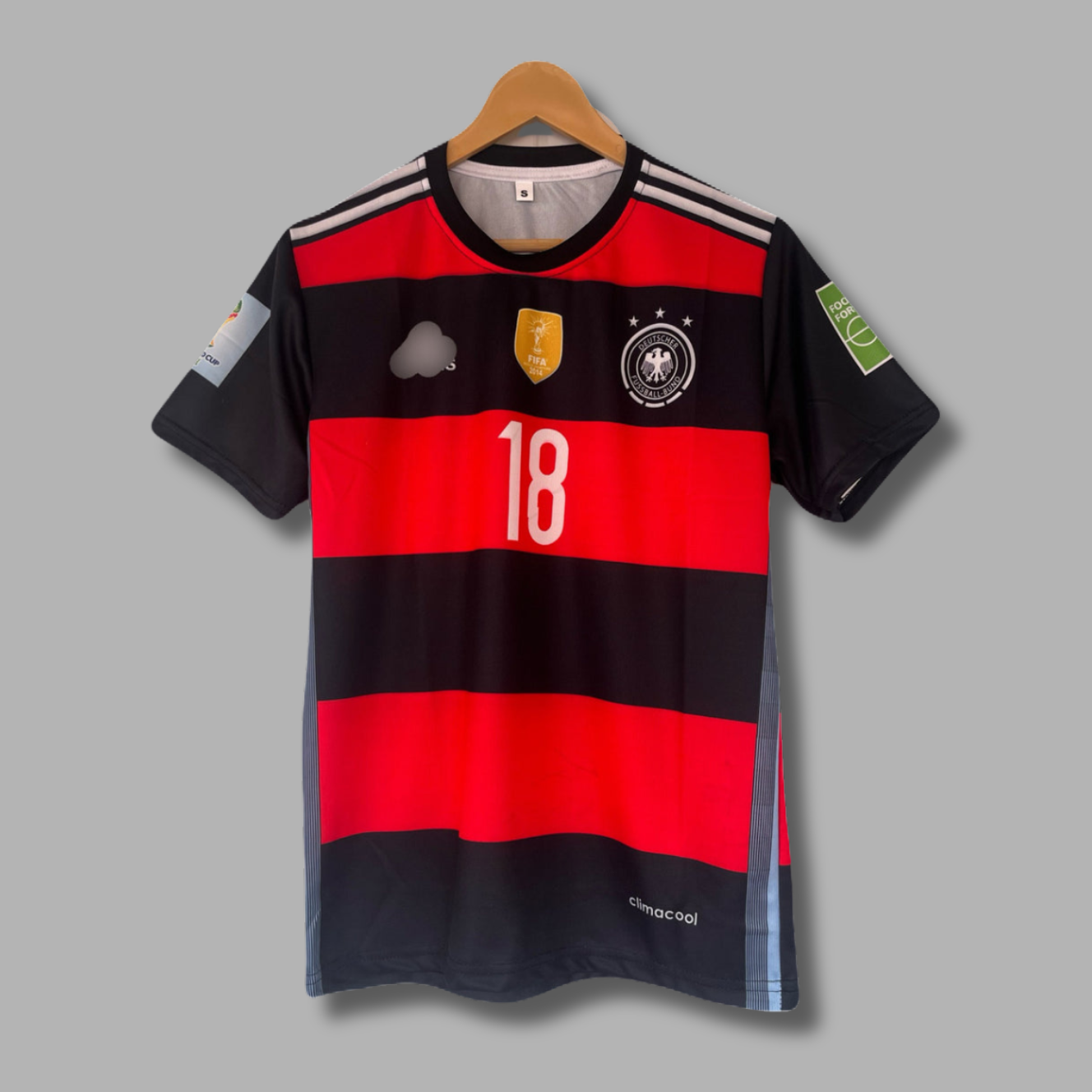 T.Kroos Germany 2014 Away Half Sleeve Sublimation - P2280 | Jersey Kada