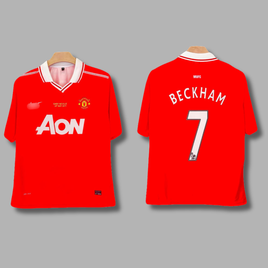Beckham Manchester United Five Sleeve Collar Sublimation- P2314 | Jersey Kada