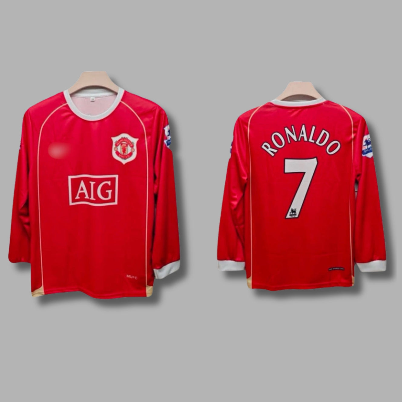 Man United 2006/07 Ronaldo Home Full Sleeve Sublimation P3 | Jersey Kada