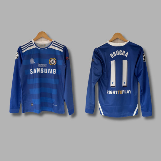 Chelsea 2012 Ucl Final Edition Drogba Full Sleeve Embroidery P1475 | Jersey Kada