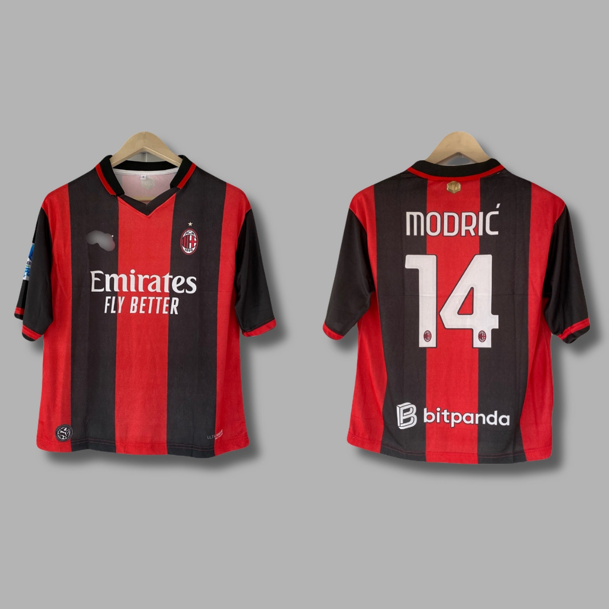 Modric Ac milan Five sleeve Collar Sublimation jersey- P2234 | Jersey Kada