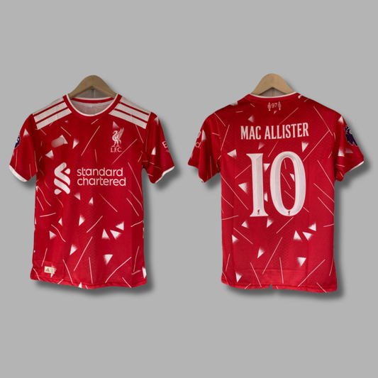 Mac Alister Liverpool 2026-27 Home Half Sleeve Sublimation -  P2219 | Jersey Kada