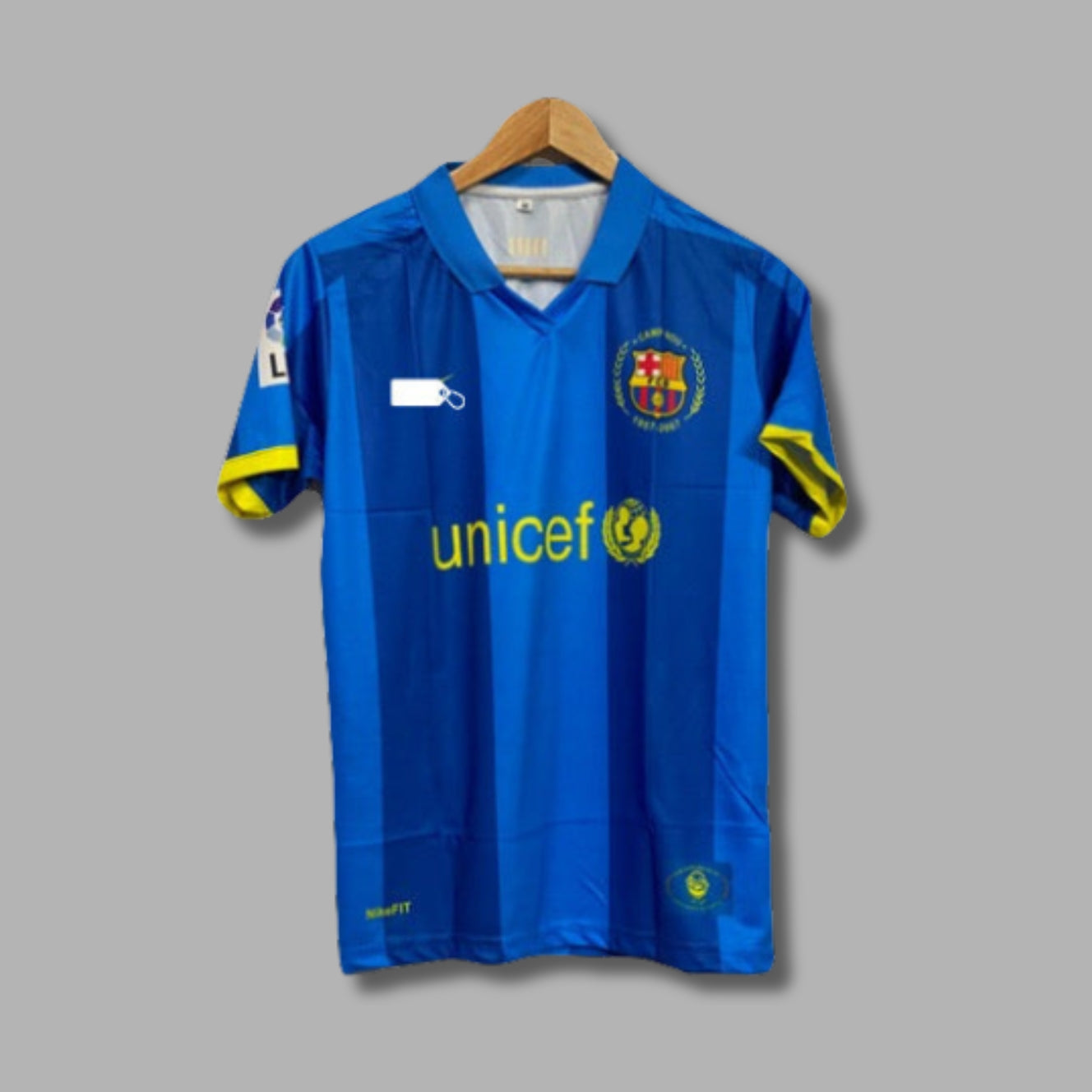 Barcelona 2007/08 Away Ronaldinho Half Sleeve Collar Sublimation | Jersey Kada