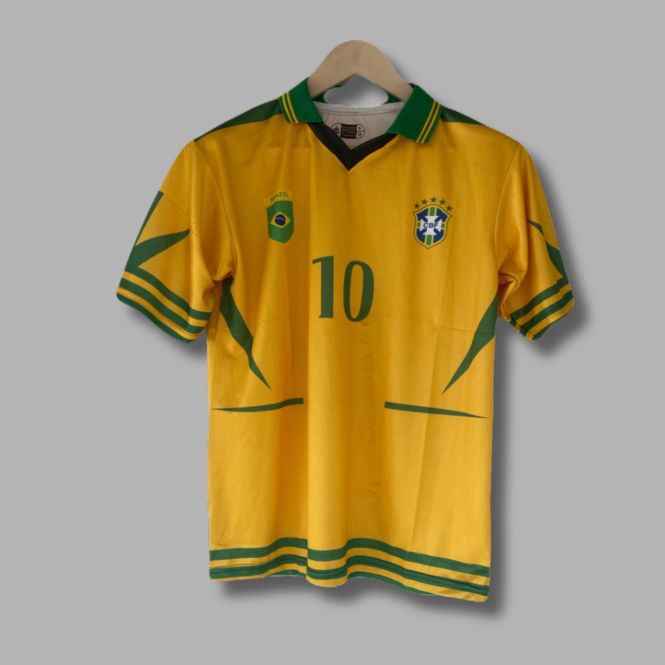 Neymar Brazil Five Sleeve Collar Sublimation - P2250 | Jersey Kada