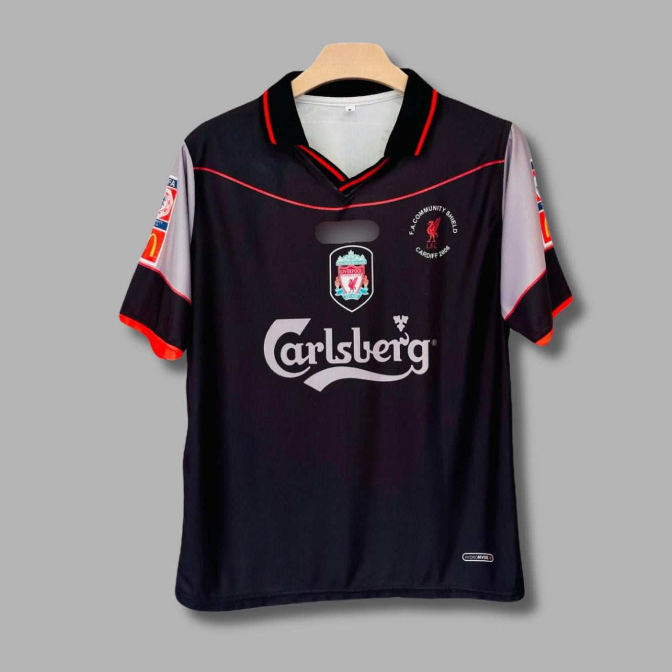 Liverpool Gerrard Five Sleeve Collar Sublimation - P2162 | Jersey Kada