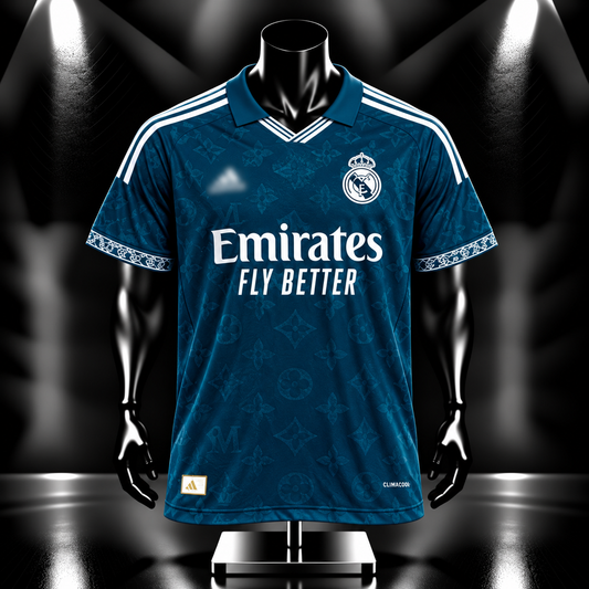 Real Madrid player version 2026/27 away kit half sleeve  - P2528 | Jersey Kada