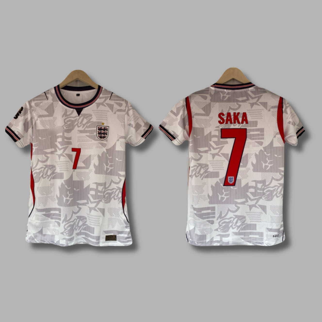 England 2026 WorldCup Saka Home Half Sleeve Sublimation | Jersey Kada