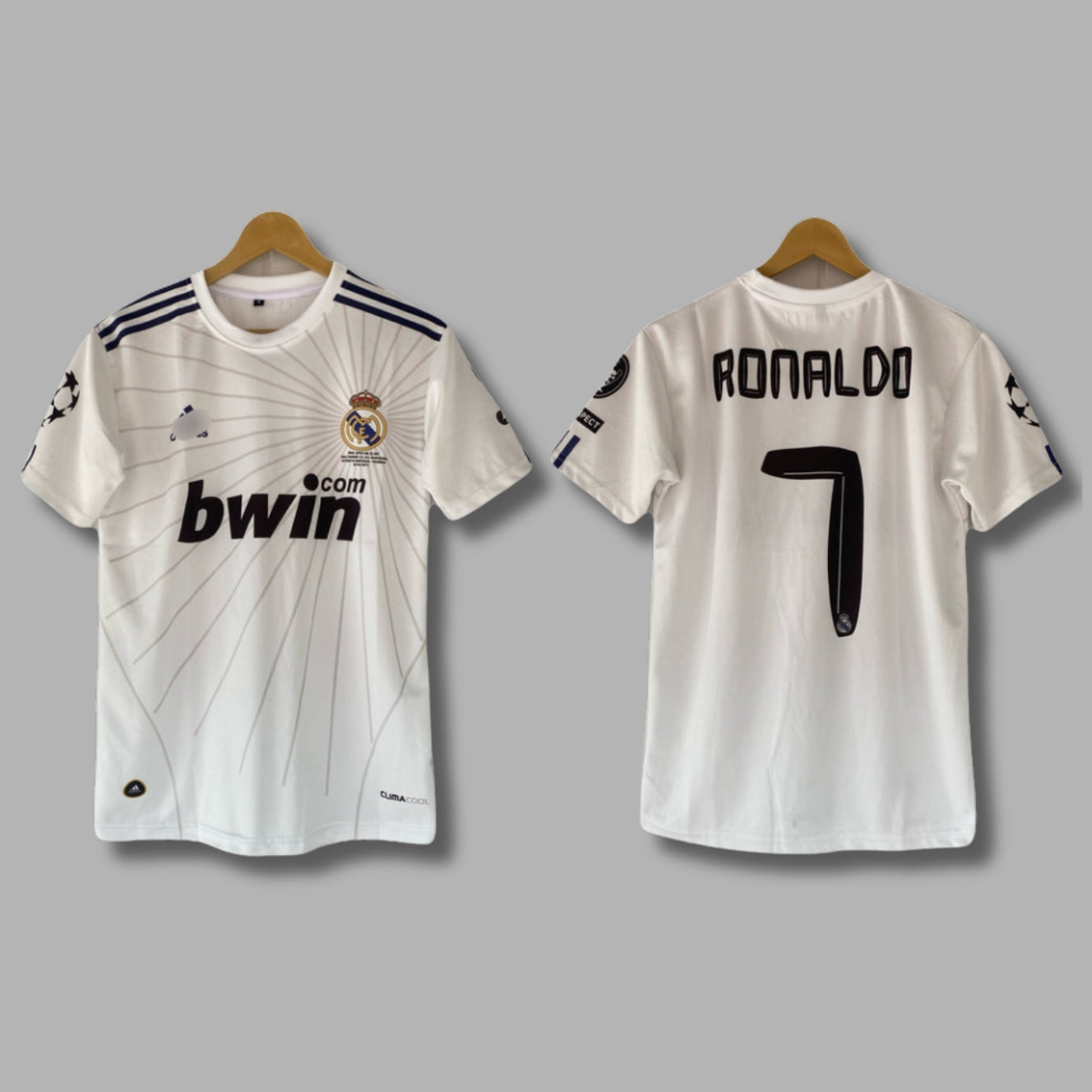 Ronaldo Real Madrid 2011-12 Home Half Sleeve Sublimation - P2273 | Jersey Kada