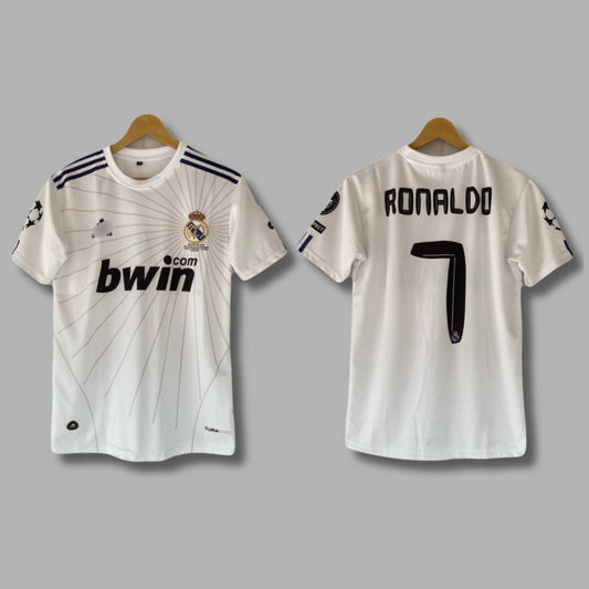 Ronaldo Real Madrid 2011-12 Home Half Sleeve Sublimation - P2273 | Jersey Kada