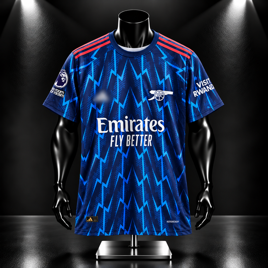 Arsenal FC 2025/2026 away Saka Half sleeve Embroidery jersey | P1174 Jersey Kada