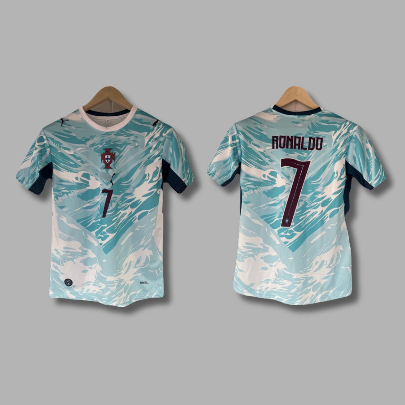 Portugal 2026 World Cup Away Ronaldo Half Sleeve Sublimation | Jersey Kada
