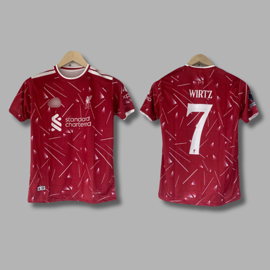 Wirtz Liverpool 2026-27 Home Half Sleeve Sublimation -P2255 | Jersey Kada